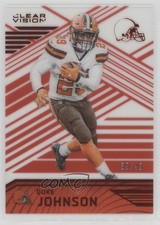2016 Panini Clear Vision Red 39/49 Duke Johnson #17 a8x