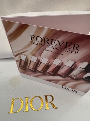 Dior Forever Glow Maximizer 3 Shades Rosy, Gold & Bronze Sample Size NEW AUTH