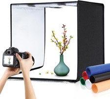 Photo Box, PULUZ 24"x24" Studio Light Box for Photography 24x24, Black