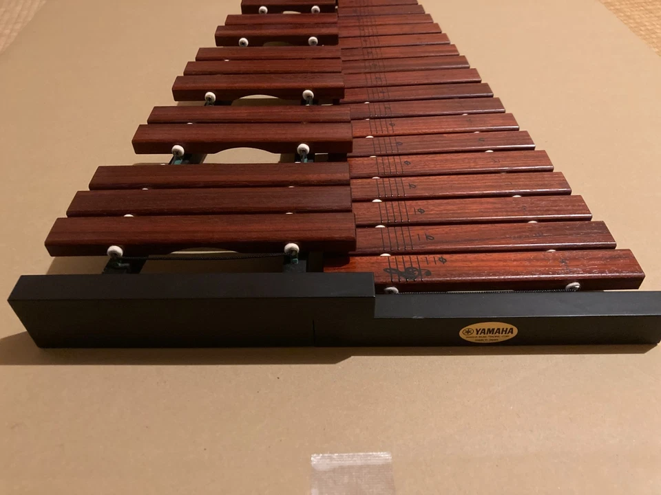 Xilófono de mesa Yamaha TX-6 32 tonos con mazo/palo de Japón Foto 3 de 4