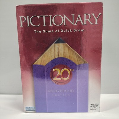 Pictionary 20th Anniversary Edition Parker Brothers 2005 The Game Of Quick Draw
