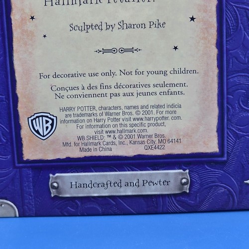 READ Vintage Hallmark Harry Potter Hermione Granger Trunk Ornament Set 2001 - Picture 4 of 7