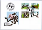 Switzerland FDC Brugg 2006 - Funny Cows