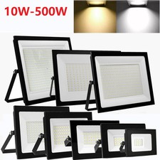 1-20x 10-500W LED Floodlight Spot Light Watt Security Flood Light Outdoor Garden