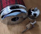Vintage 25 oz Tartan Design Musical Drink Pourer Decanter Wind-Up Musical-Japan — photo 7