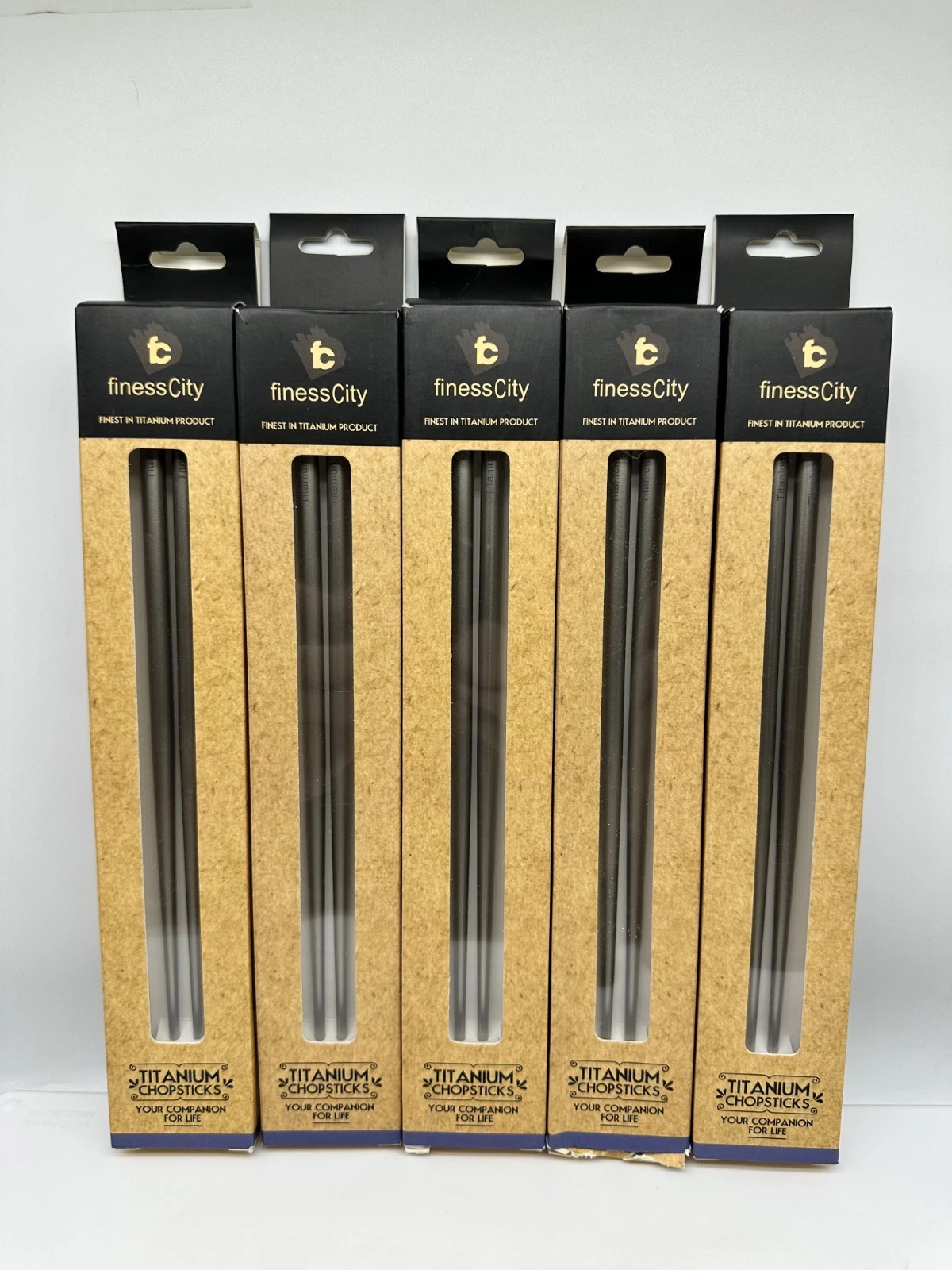 FinessCity Titanium Chopsticks - Thumbnail 3