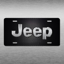 Jeep Wrangler Cherokee Inspired Novelty Art LICENSE PLATE Car Truck SUV Car Tag
