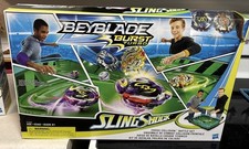 Two 2 Beyblade Burst Turbo Cross Collision Battle Set New Damaged Box Hasbro