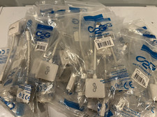 Lot of 32 - Mini DisplayPort to VGA Adapter Converter C2G 54316 PC Macbook - New