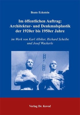 Buch: Im öffentlichen Auftrag: Architektur- und Denkmalsplastik..., Eckstein