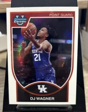 DJ Wagner 2023-24 Bowman Chrome U - 07 Throwback - No. 07B-3 Kentucky Wildcats
