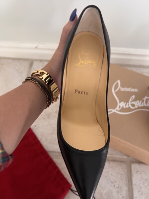 Christian Louboutin Kate 100 Black 35.5 | eBay