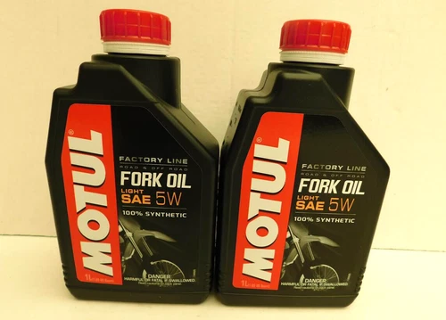  16,75€/l Motul Fork Oil Factory Line Light  SAE 5W 2 x 1L Gabelöl 