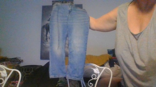 Carter's Kid size 5 straight blue jeans interior adjusters medium-wash GOOD COND - Picture 9 of 9