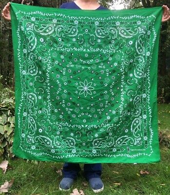 14 Colors! BIG ASS BANDANA Giant Extra Large Texas Size Paisley Bandana  42x42
