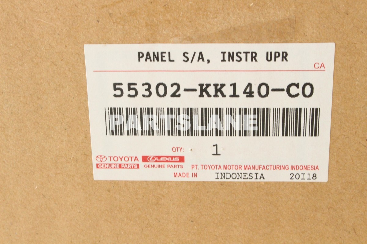 55302-KK140-C0 Toyota OEM Genuine PANEL SUB-ASSY | eBay 55302-KK140-C0 Toyota OEM Genuine PANEL SUB-ASSY | eBay