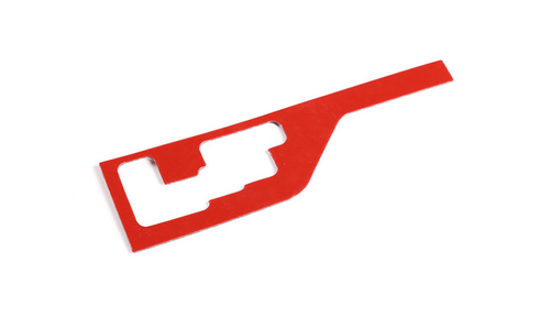 Red Carbon Fiber Center Console Gear Indicator Cover For T@yota T@coma 2016-2020 - Picture 6 of 7