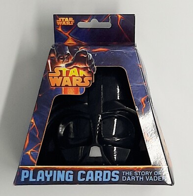 Star Wars Playing Cards, The Story of Darth Vader. Poker 52 Deck Jedi Sith. NIB