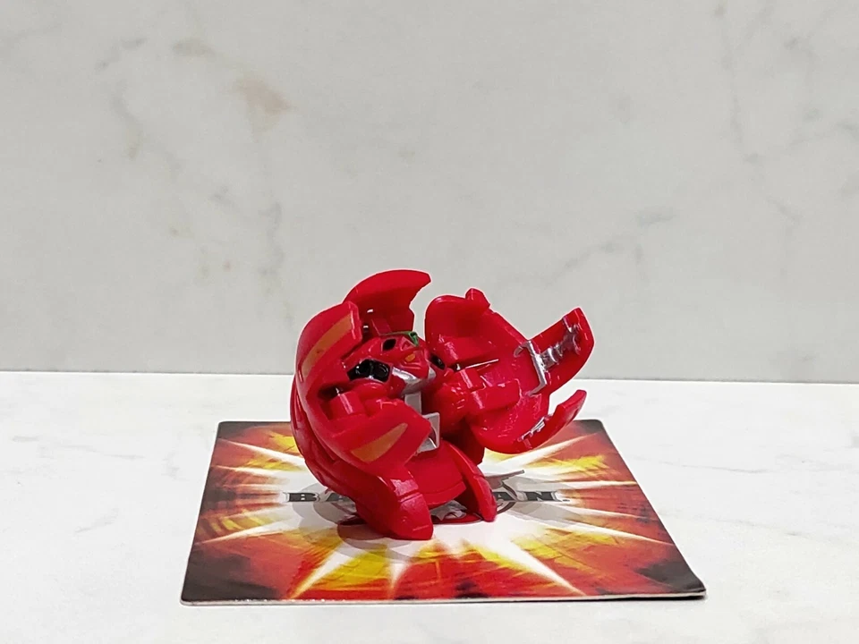 HTF BAKUGAN B2 Pyrus "Coral" LASERMAN Spin Master/Sega Toys New Rare - Image 2 of 4