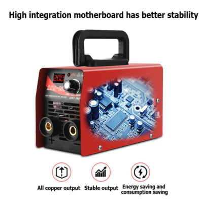 220V  200A MMA Welding Machine Stick ARC Welder IGBT 3000W Digital Inverter Tool