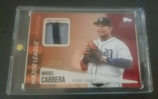 2019 Topps Series 1 Miguel Cabrera Major League Material #MLM-MCA 22/25
