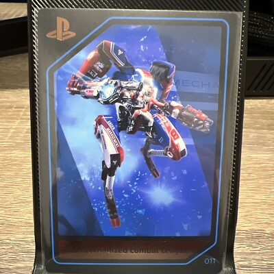 PSX PlayStation Experience 2015 Collectible Card: RIGS Mechanized CL 011