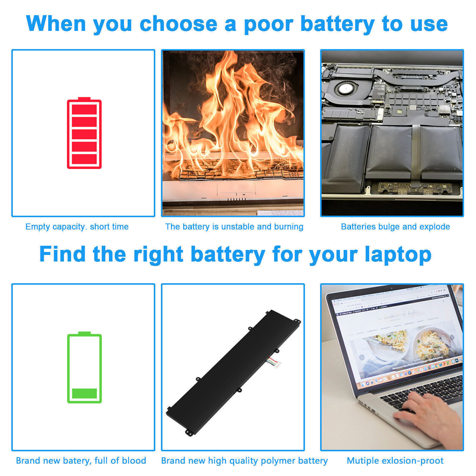 B31N1911 C31N1911 Battery For ASUS VivoBook Flip TM420IA TP470EA TP470EZ X421DA