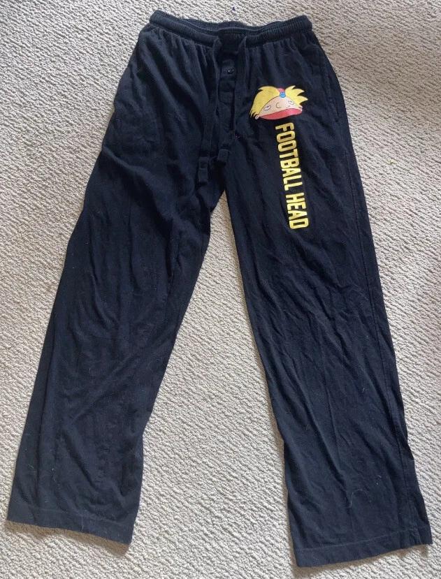 xsmall hey arnold pajama pants black eBay