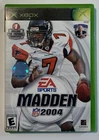 Madden NFL 2004 (Xbox, 2003) With Manual