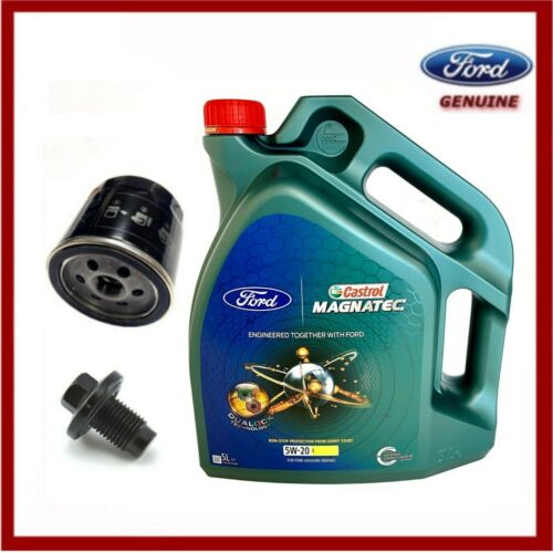 Genuine Ford Fiesta ST180 & ST200 1.6 Petrol Oil, Filter & Sump Plug Service Kit - Afbeelding 1 van 1