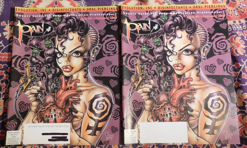 Pain Professional Tattoo Artist Trade Magazine 18 Diff 19 Issues PAIN MAGAZINE - Picture 10 of 19