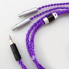 Silver Plated Replacement Audio Upgrade Cable For HD800S HD820 HD800 Headphones