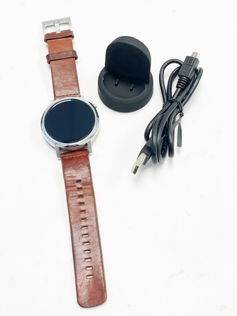 Motorola Moto 360 2nd Gen. 46mm Stainless Steel Case Brown Classic Buckle -  (00904NARTL) for sale online | eBay