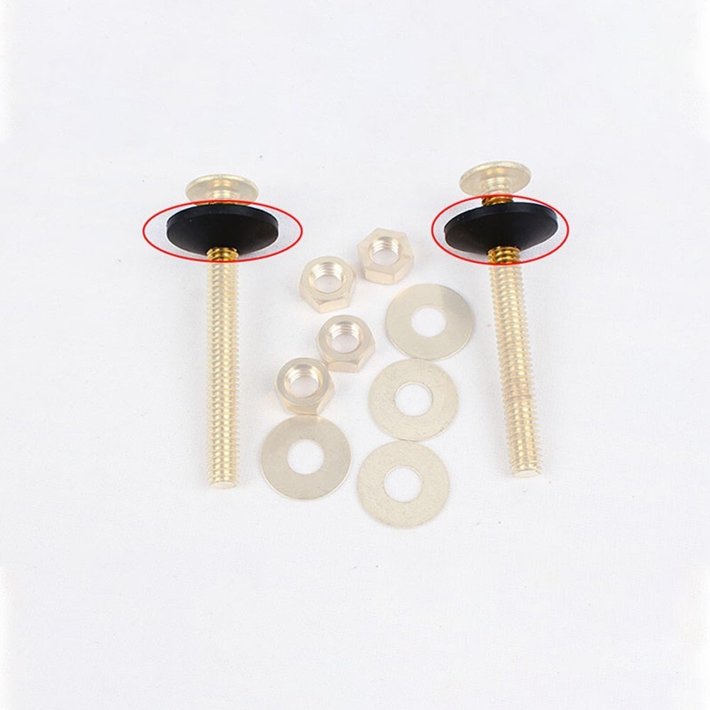 Prevent Slipping of your Toilet Seat with 10pc Rubber Fittings