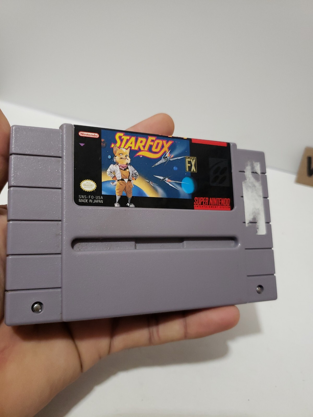 * Rare* Star Fox BOX ONLY Super Nintendo SNES. Fantastic Condition High  Gloss