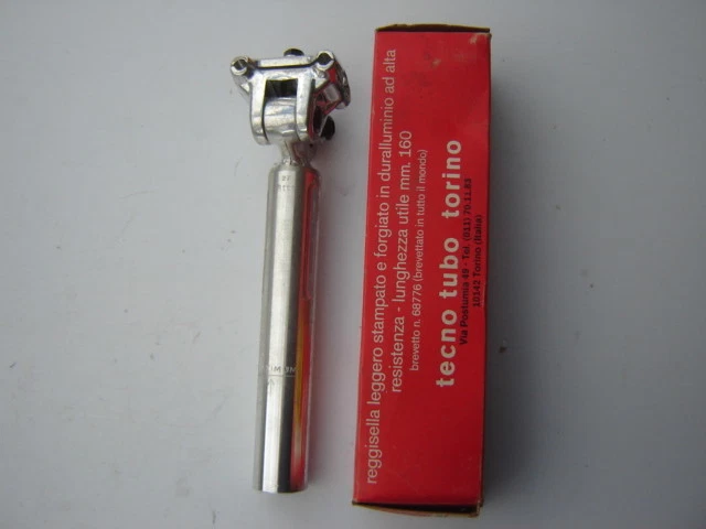 Tija de sillín acanalada 3TTT RECORD 27,0 mm - "NOS" - "NUEVA EN CAJA" Foto 2 de 4