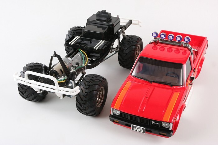 tamiya toyota 4x4 pickup mountain rider