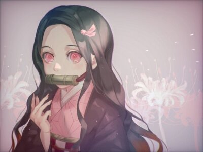 Kimetsu no Yaiba kamado nezuko wallpaper flower Custom Gaming Mat Desk 6467