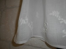 Tunique Fille BONPOINT En Coton Fin Rose Très Pâle - Broderie Encolure, Manches Longues, Taille 16 Ans, Occasion Bon état