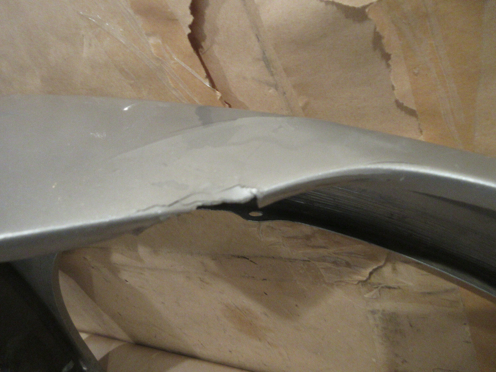 Lamborghini Gallardo LH Front Fender Damaged  P/N 400821021A