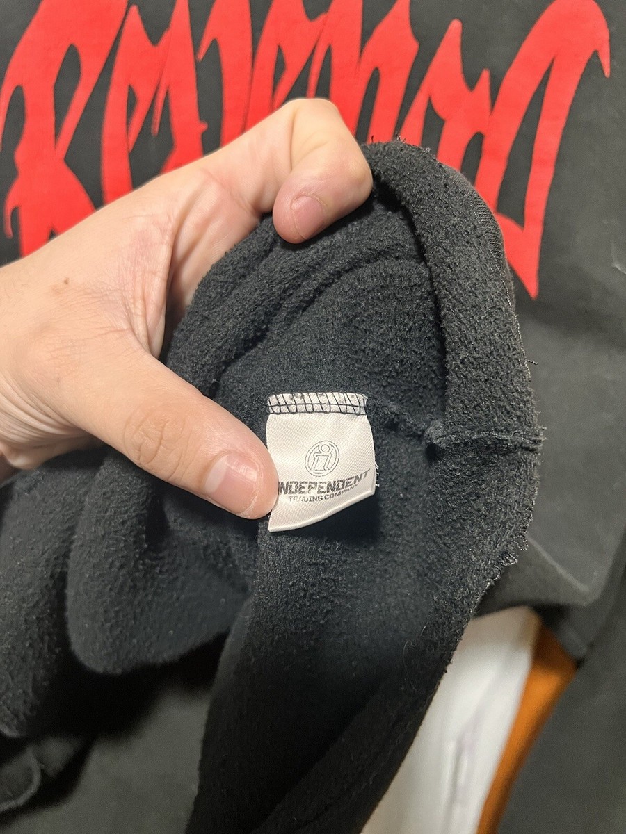 SIGNED BY SKI MASK* Revenge Kill Hoodie Size Large Black Red