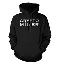 Crypto Miner - Crypto Currency Invest Pickaxe Chisel Unisex Hoodie