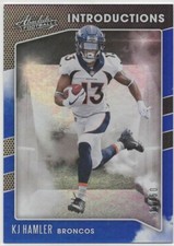2020 ABSOLUTE INTRODUCTIONS K J Hamler SPECTRUM BLUE ROOKIE #I-KH 11/50 Mint