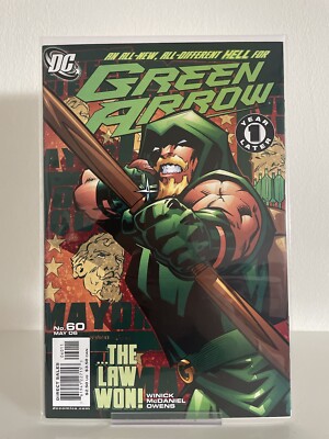 Green Arrow #60 DC Comics US Heft Top Zustand bagged and Boarded