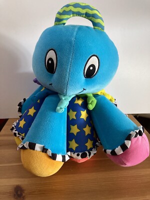 GROßE Lamaze MUSICAL OCTOPUS Plüschtier Stofftier Aktivität Sensorik