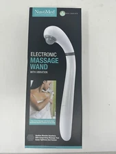 NuvoMed Spa Series Electronic Massage Wand with Therapeutic Vibration New