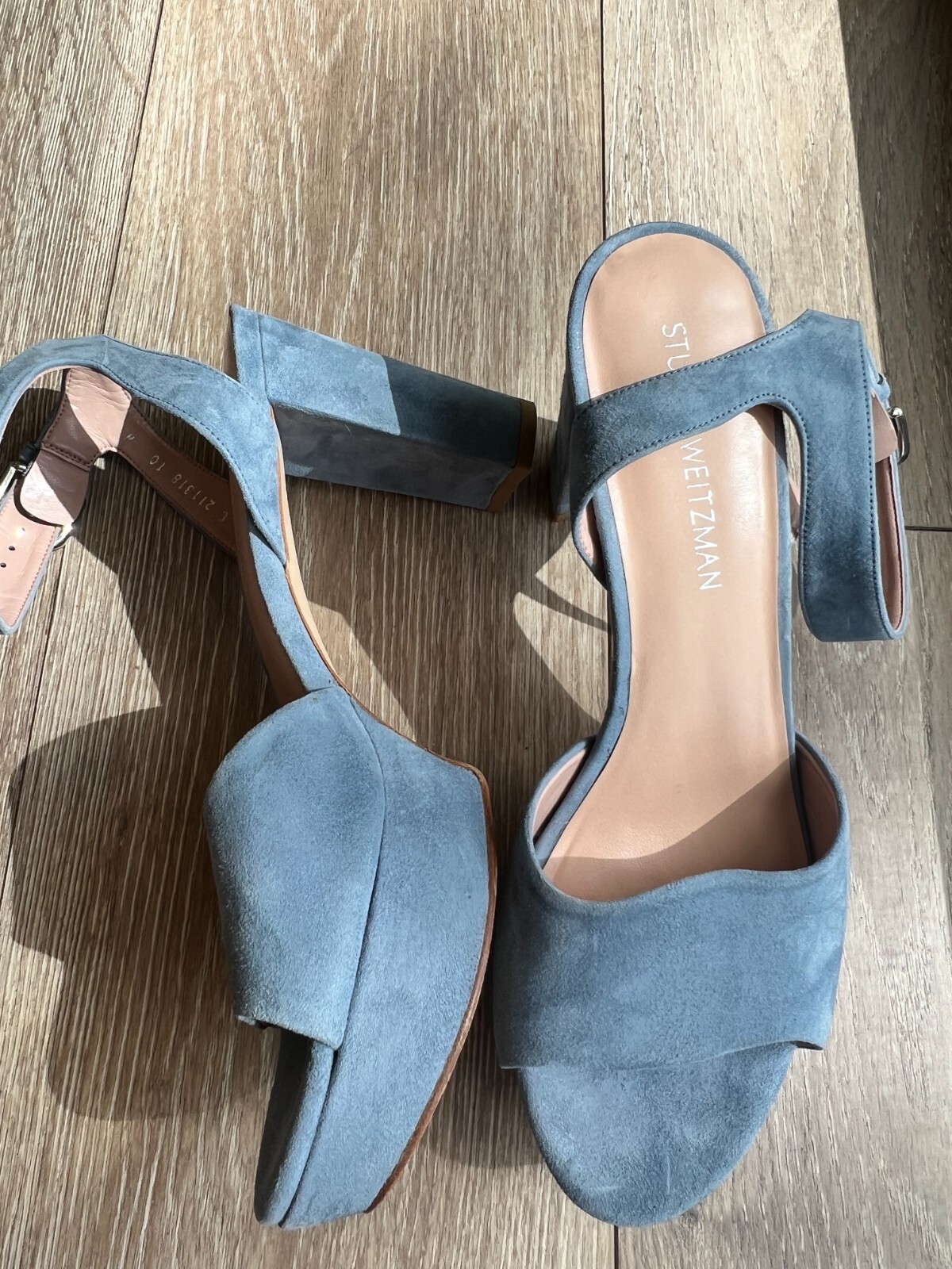Stuart Weitzman Light Blue Platform - image 2