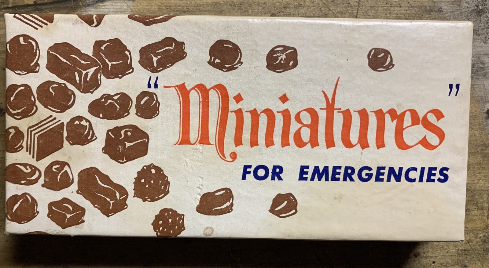 Miniatures for Emergencies (1967) H. Fishlove & Co. [Chicago, ILL.] Toilet Paper