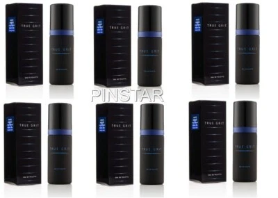 6 x True Grit - Milton Lloyd - Perfume Fragrance For Men - 50ml MENS EDT