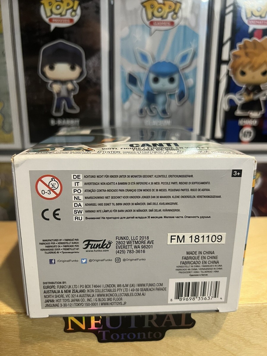 Funko POP! Anime: Fooly Cooly FLCL Set 'Haruko, Naota, Canti